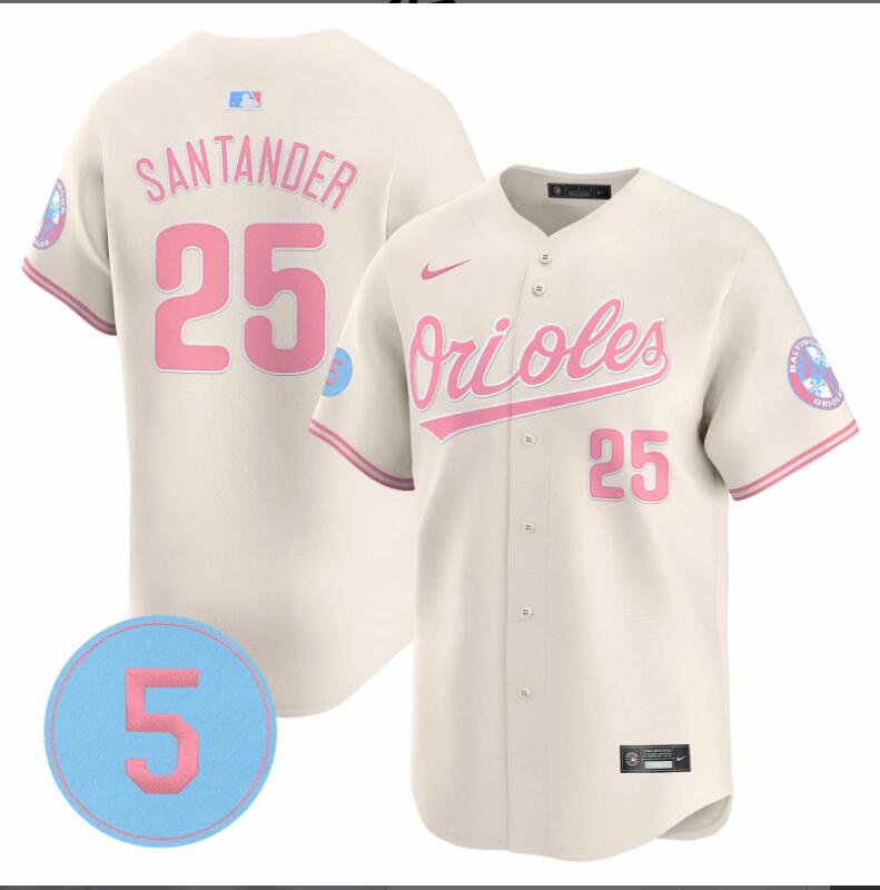 Men Baltimore Orioles #25 Santander cream 2024 Nike MLB jersey->indianapolis colts->NFL Jersey